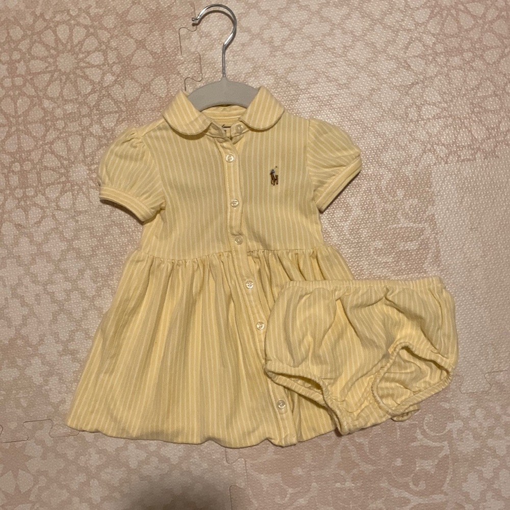 Ralph Lauren Striped Oxford Dress